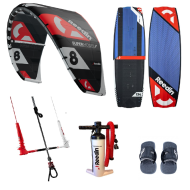 PACK DE KITESURF REEDIN SUPER MODEL HTF 2023 + PLANCHE REEDIN SUPER E + BARRE DREAMSTICK X V2