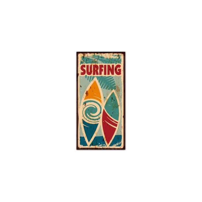 SURFPISTOL Plaque Surfing